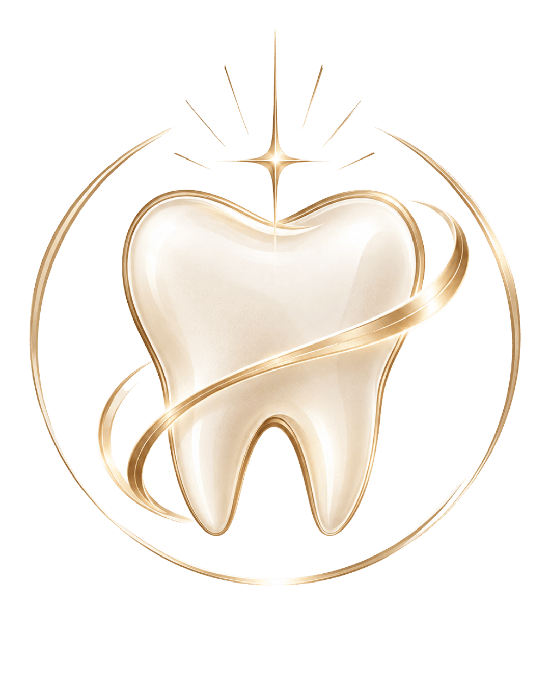 Ícone Protocolo Radiante — dente brilhante